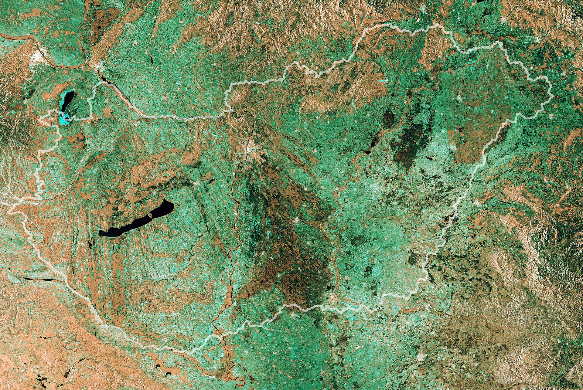 Mosaic Of Hungary