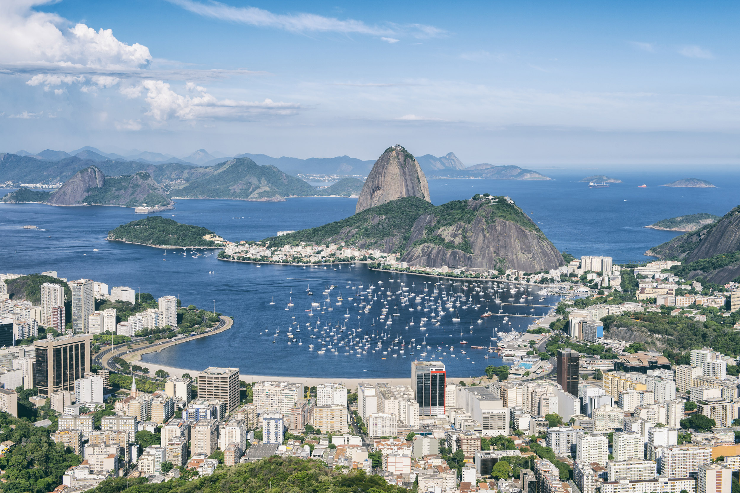 Guanabara Bay in Rio de Janeiro, Brazil