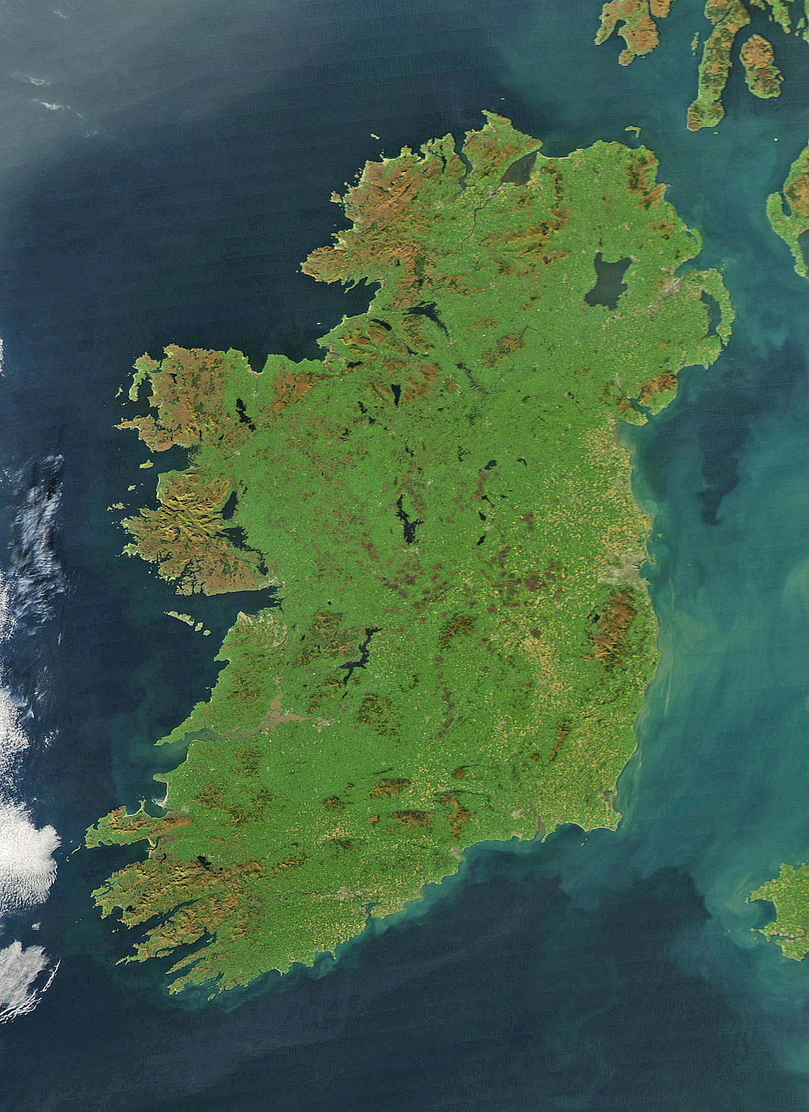 A beautiful mosaic of Ireland
