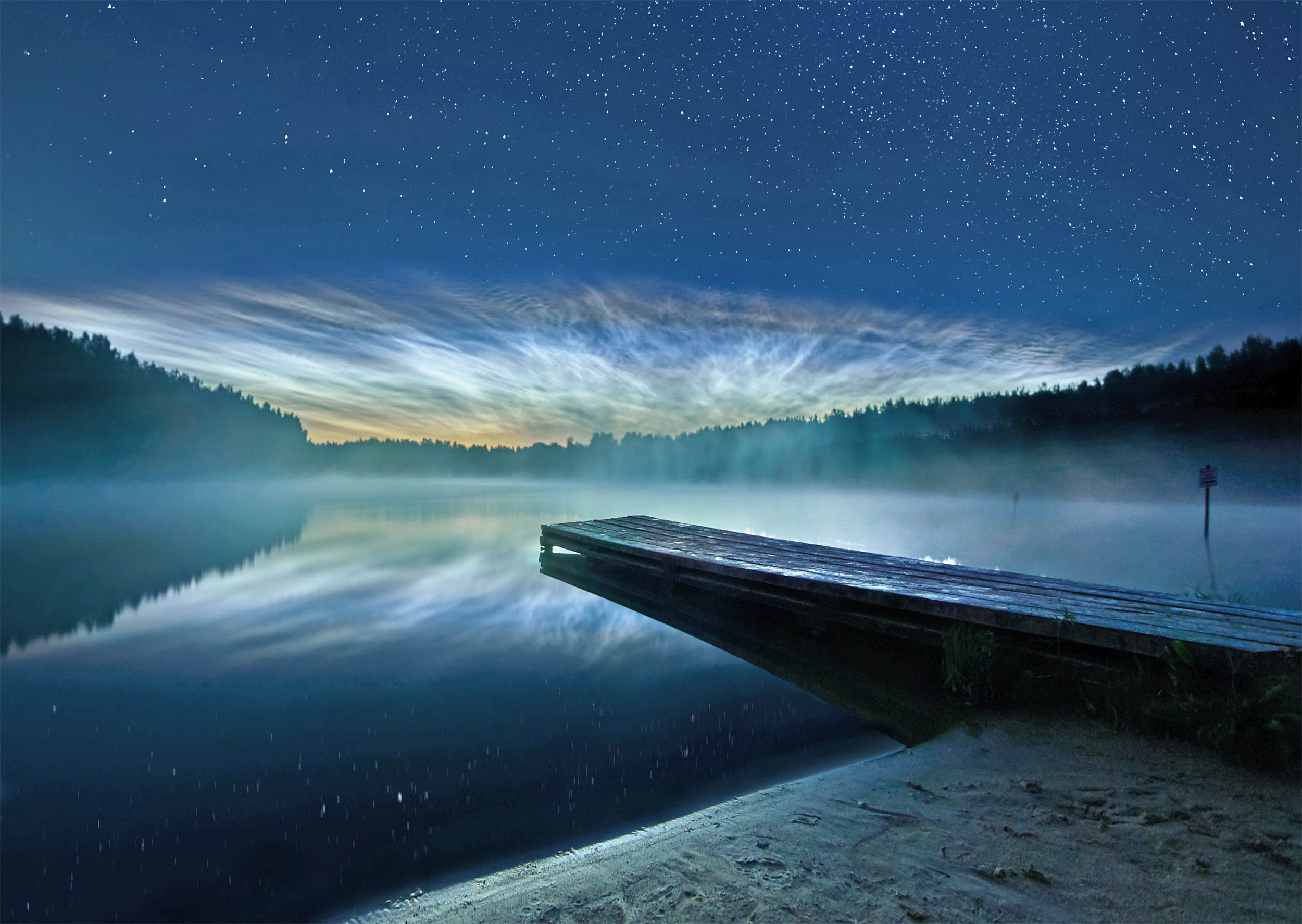 Studying noctilucent clouds to learn more about the atmosphere
