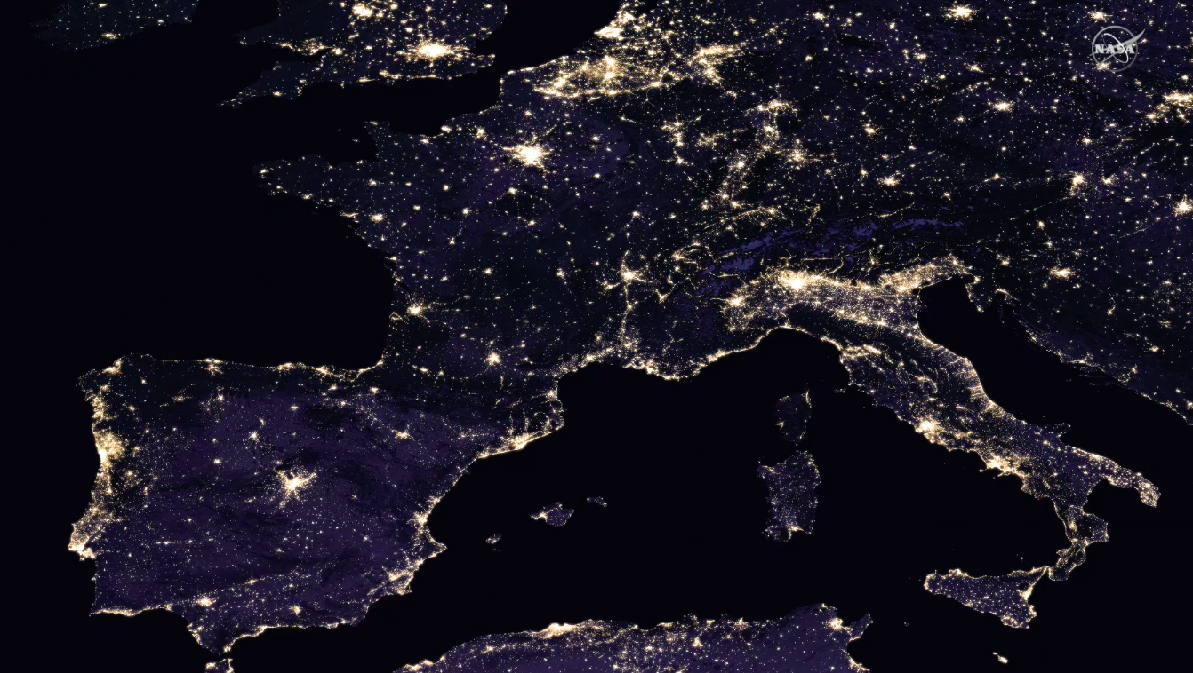 NASA releases new global map of Earth at night