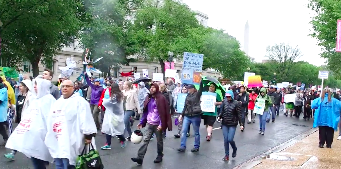 A special look inside the March for Science