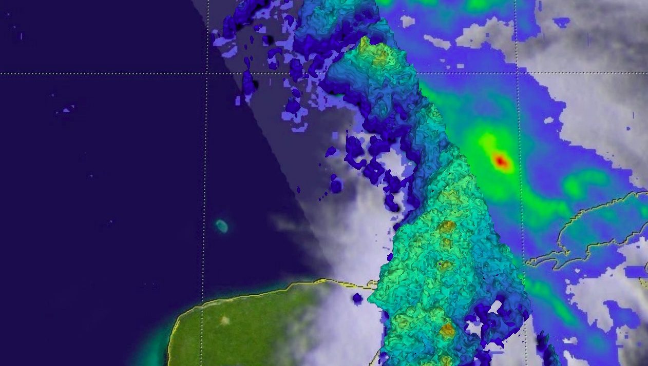 Possible tropical storm developing in the Gulf of Mexico?