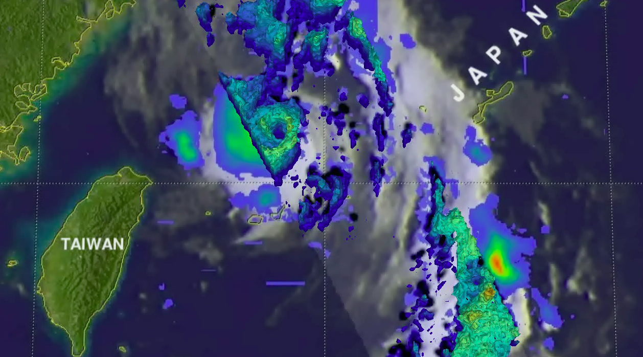 GPM animation of Tropical Storm Nanmadol