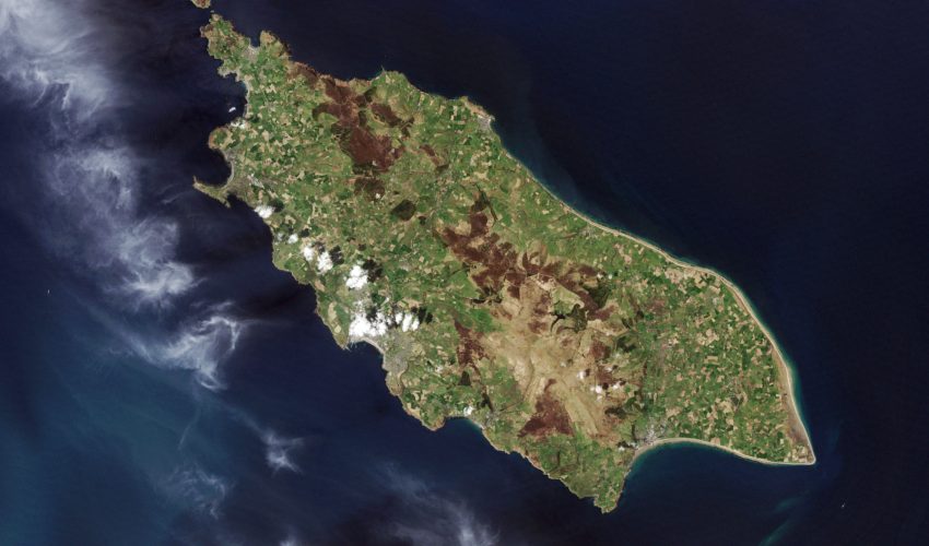 Isle of Man in the Irish Sea