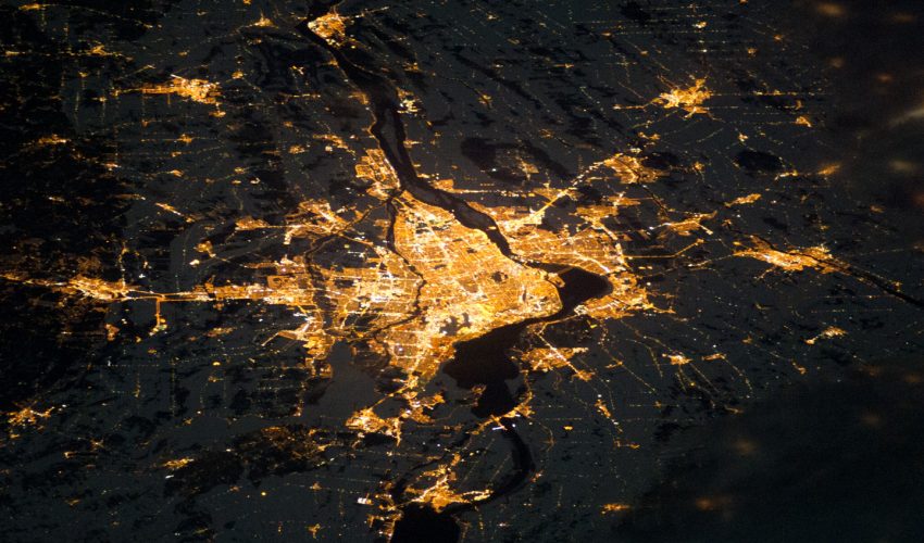 Montreal at night