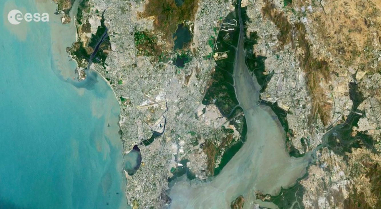 Earth from space: Mumbai, India