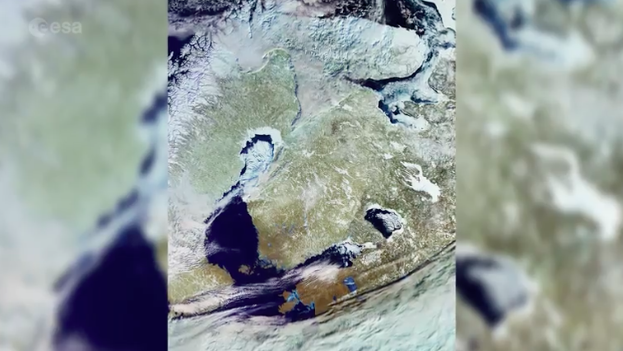 Earth from space: northeastern Europe