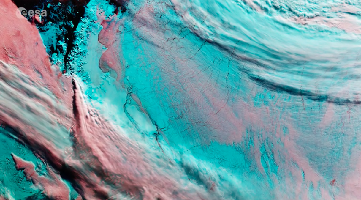 Earth from Space: The Larsen Ice Shelf