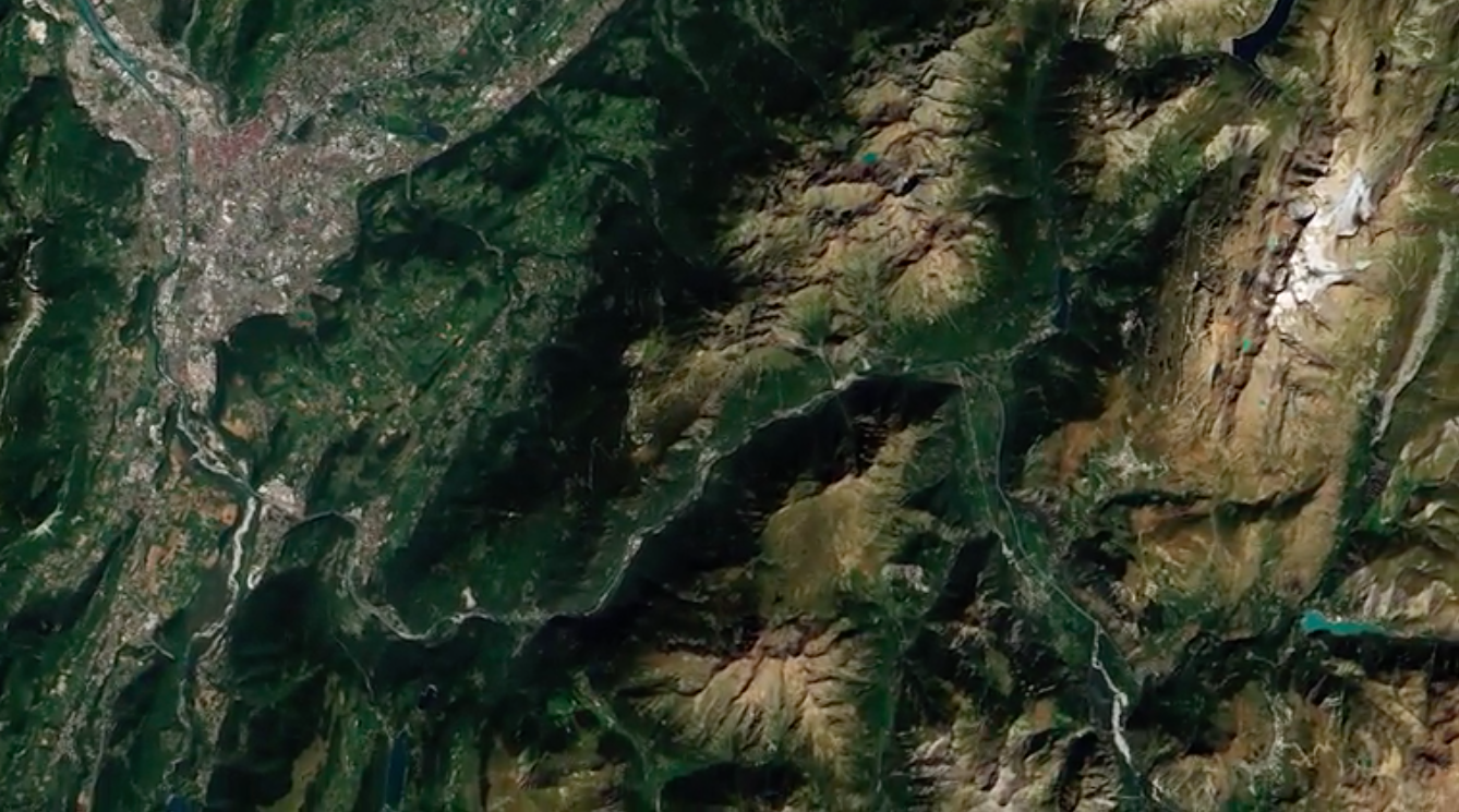 Les Deux Alpes in France