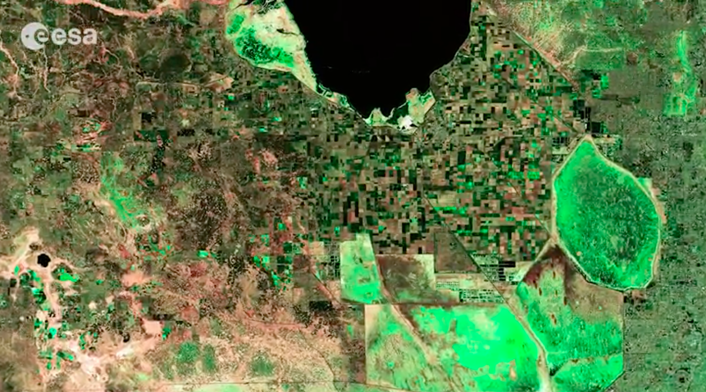 Florida seen from space