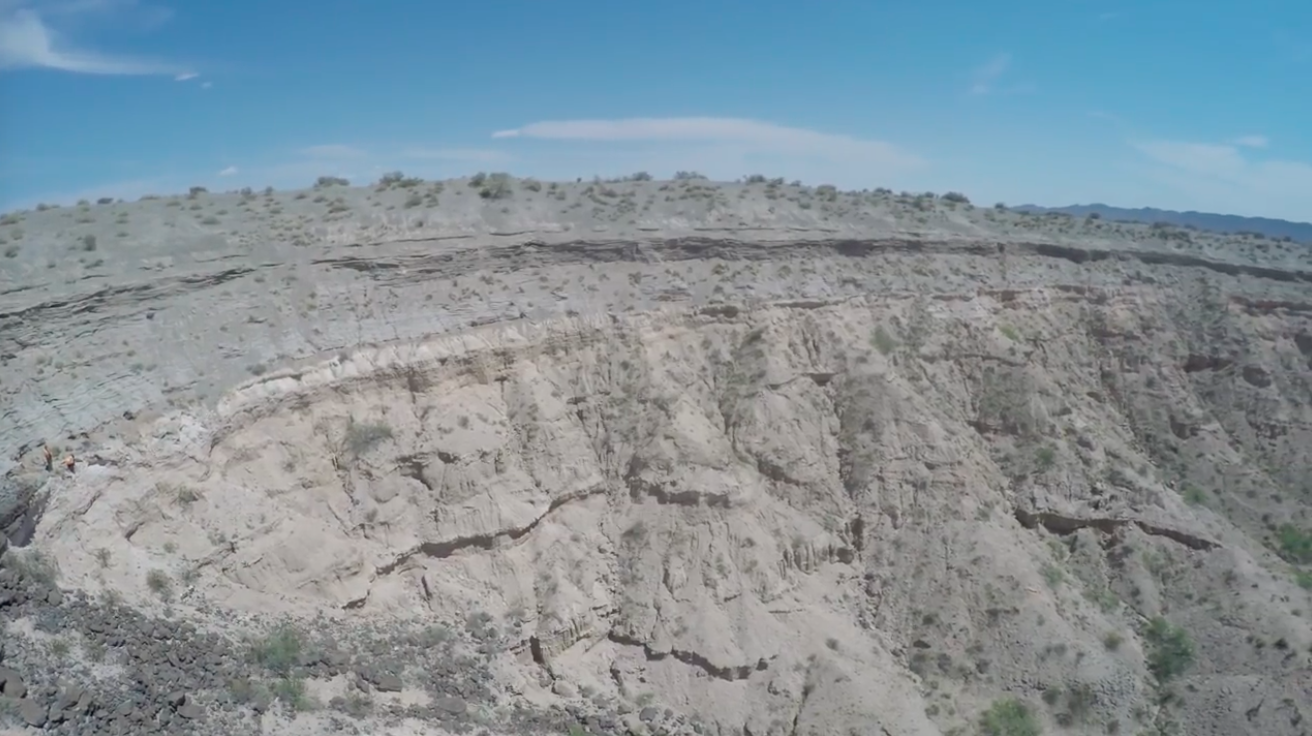 The Kilbourne Hole maar crater in New Mexico