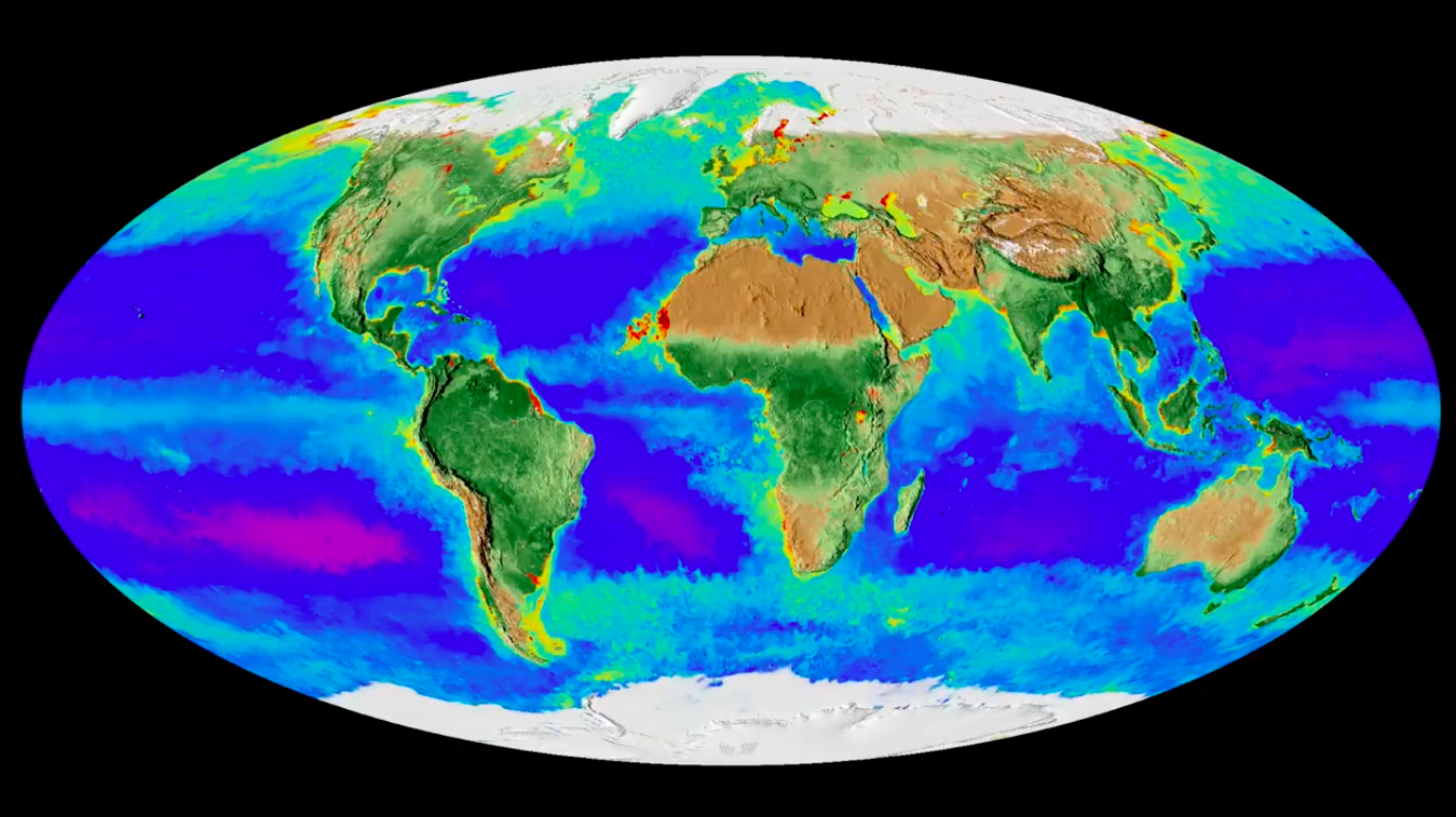 Monitoring life on Earth from space