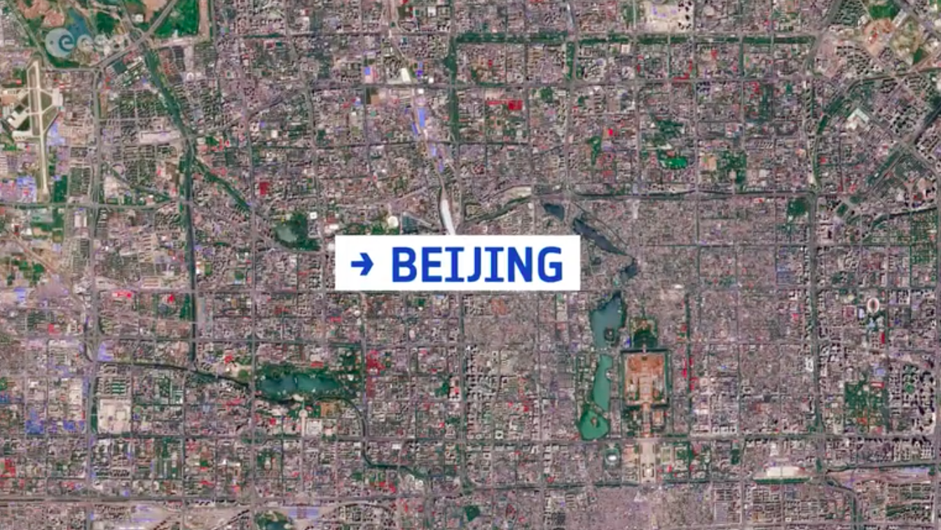 Beijing and northeast China