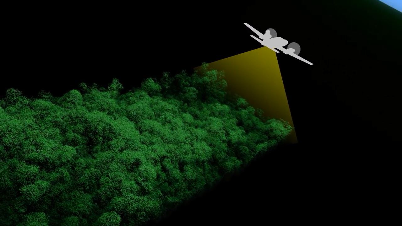 Scientists use laser scans to study the Amazon rainforest