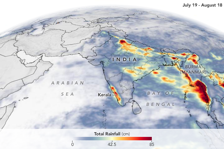 Monsoon devastates southern Indian state of Kerala