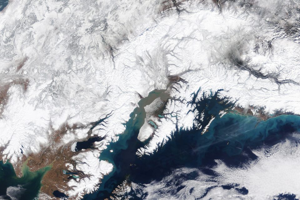 Unusually warm weather in Alaska