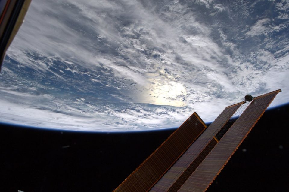 Astronaut's remarkable view of Earth
