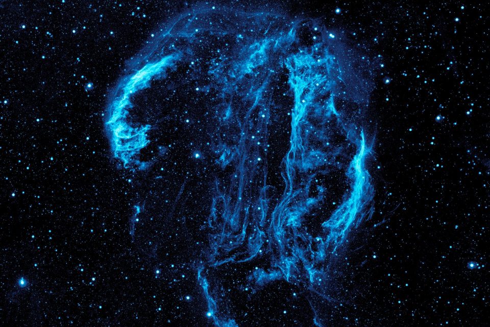 The glowing remains of a massive star