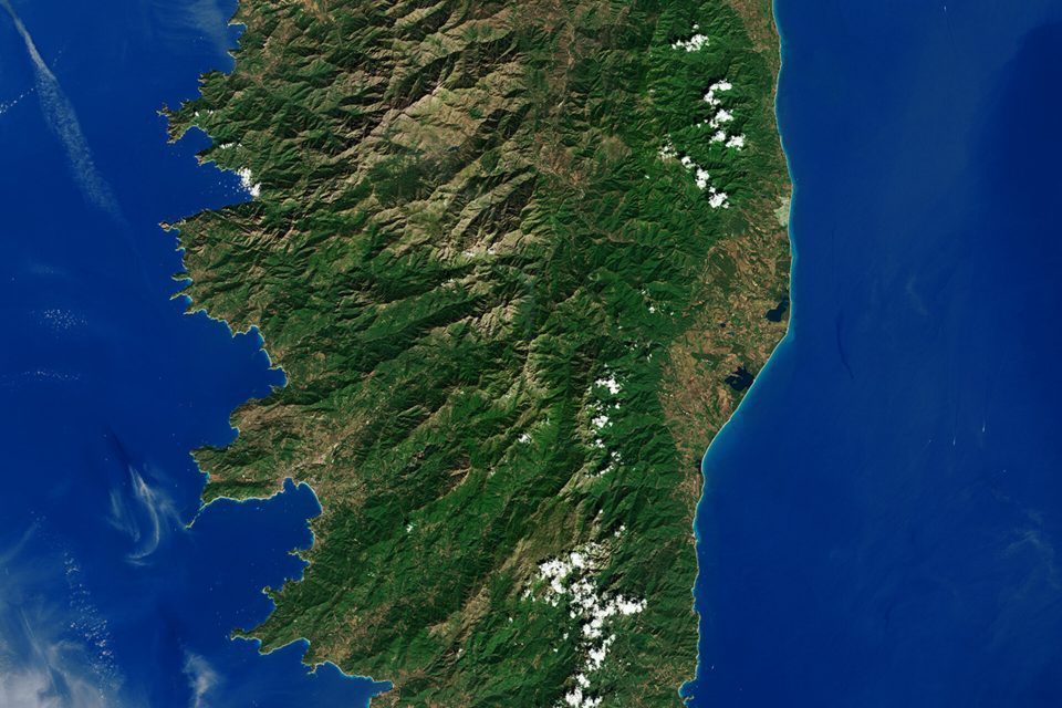 The French island of Corsica