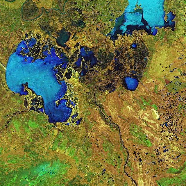 The world's largest inland river delta