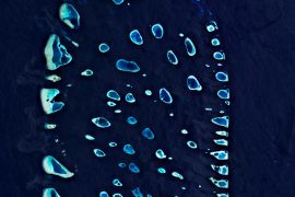 The Ari Atoll in the Maldives