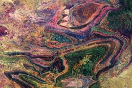 The Flinders mountains in South Australia