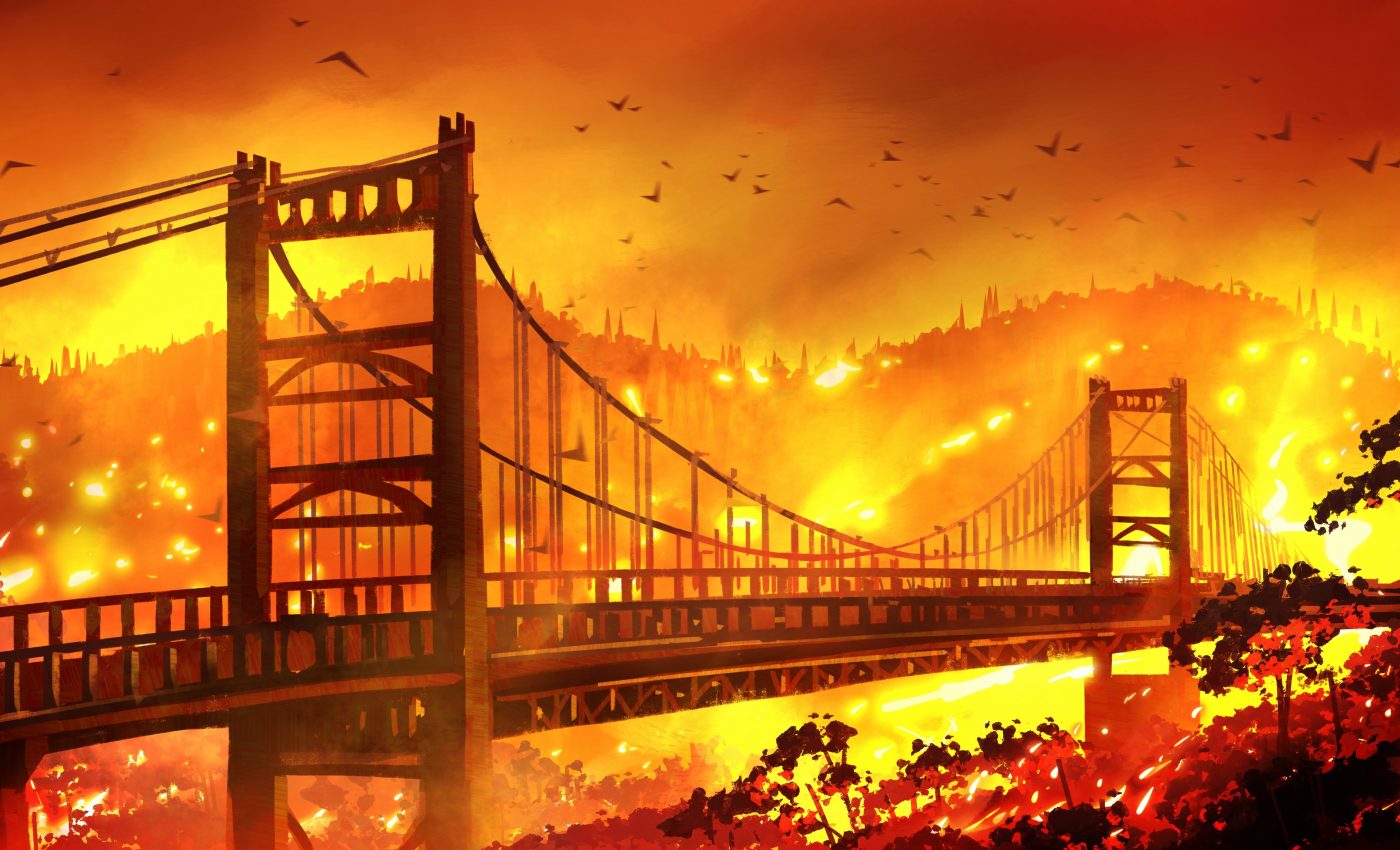 Wildfire exposure could be drastically lowered by reducing emissions