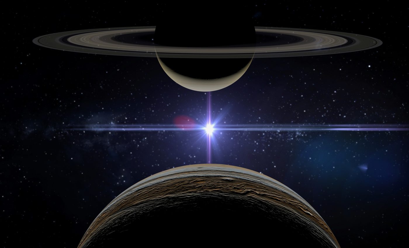 Jupiter and Saturn will meet up in tonight's Great Conjunction