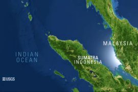Indian Ocean tsunami reshaped the coast of Sumatra