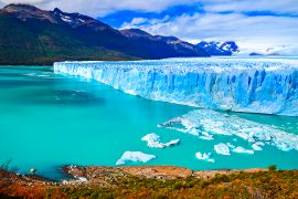 What causes glaciers to melt from below?
