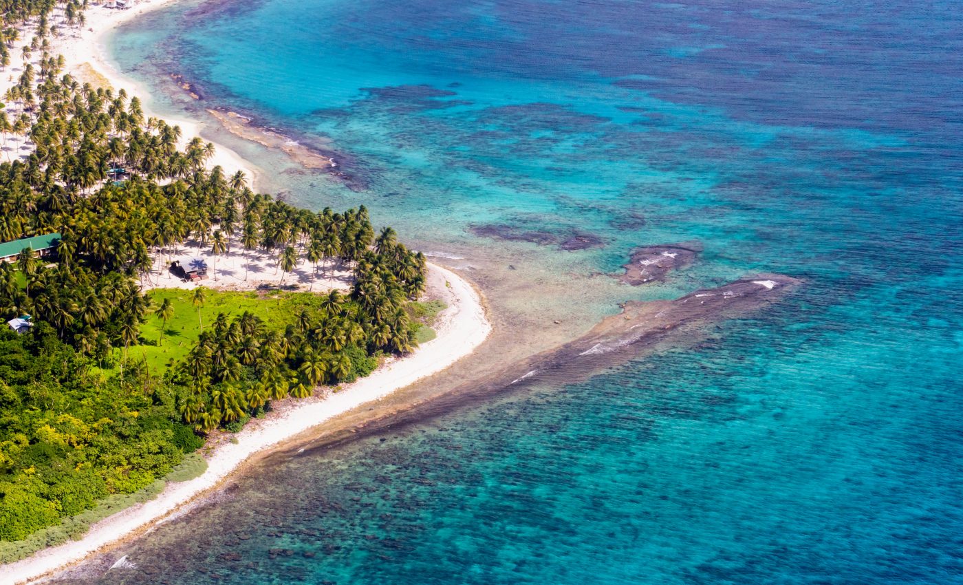 Deforestation has darkened coastal waters off Belize
