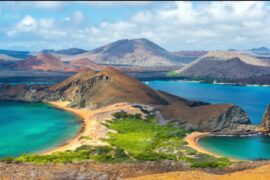 The Galápagos Islands in the eastern Pacific