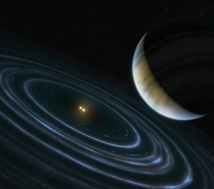 Artist’s Impression of Exoplanet HD 106906b