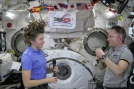 Astronauts are studying materials science in space
