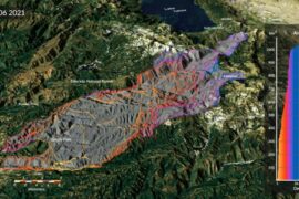 Satellites reveal the spread of the Caldor and Dixie fires