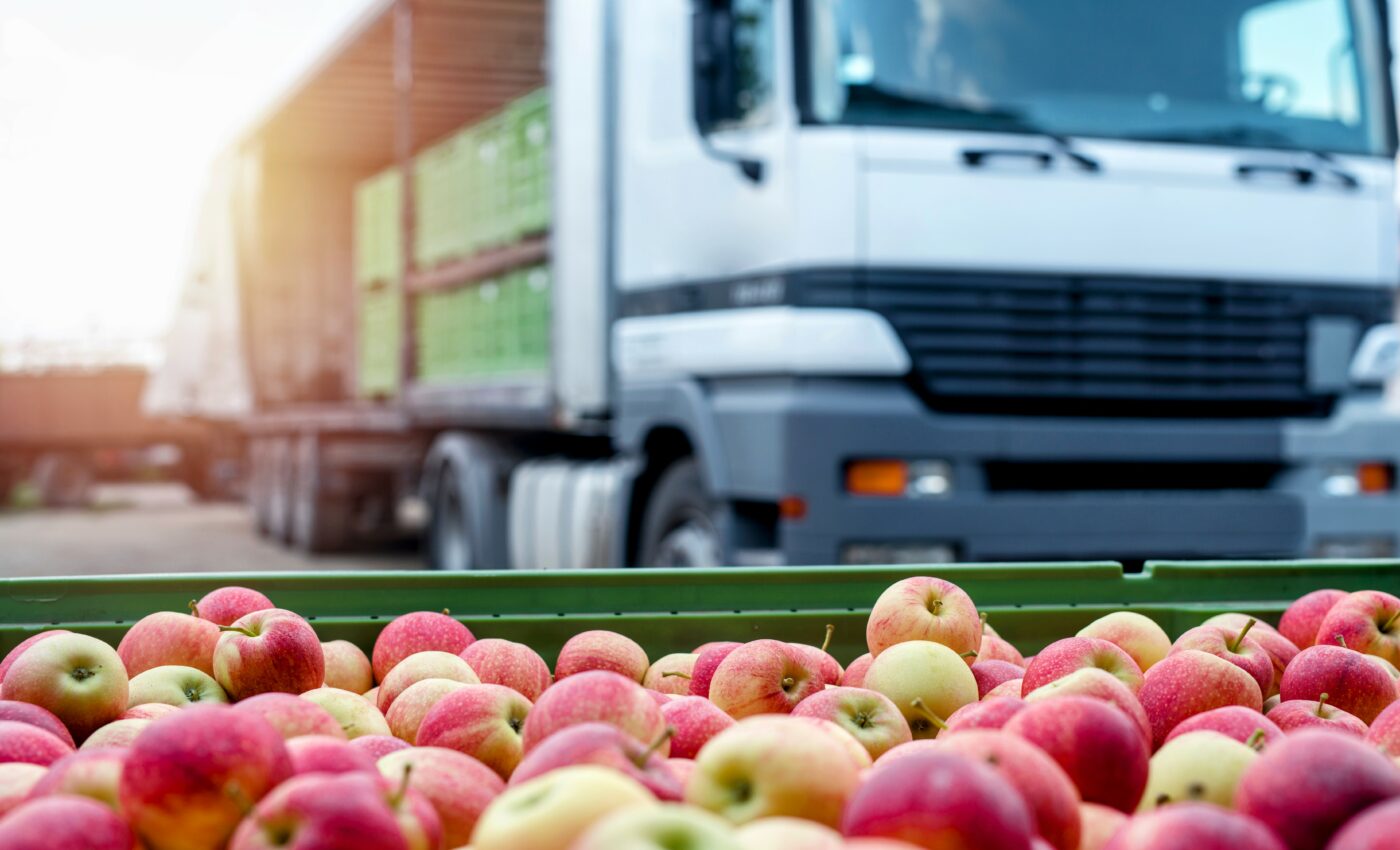 Eating locally produced foods can reduce transport emissions