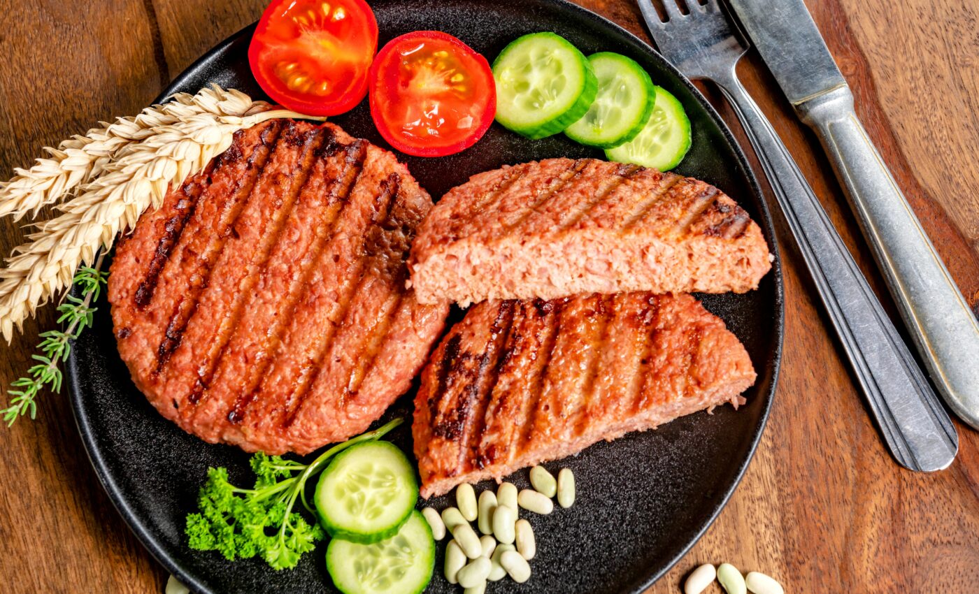 Human cells absorb less protein from plant-based "meat"