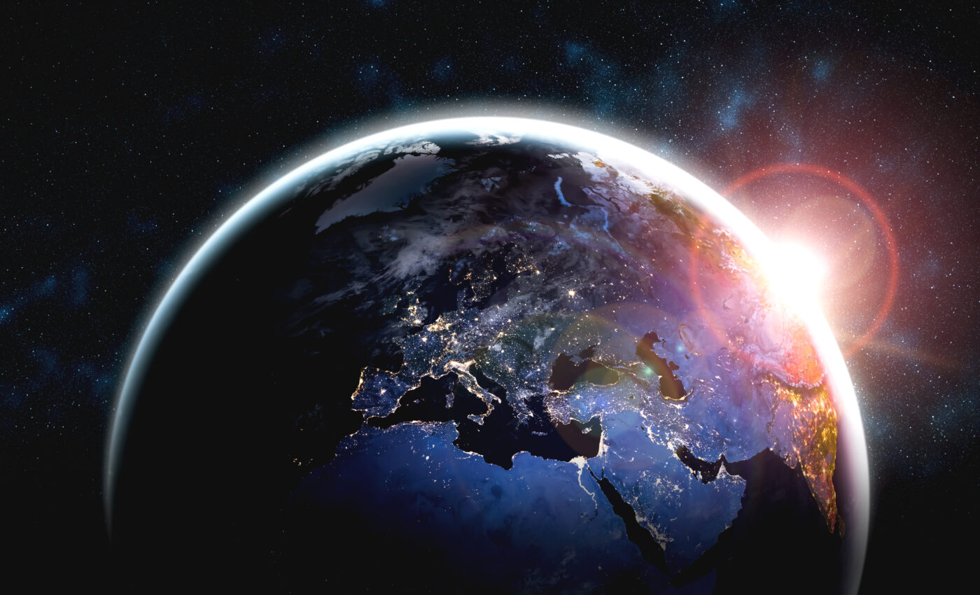 The habitability of a planet is affected by the location of its land