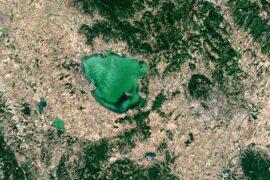 Lake Trasimeno in Central Italy
