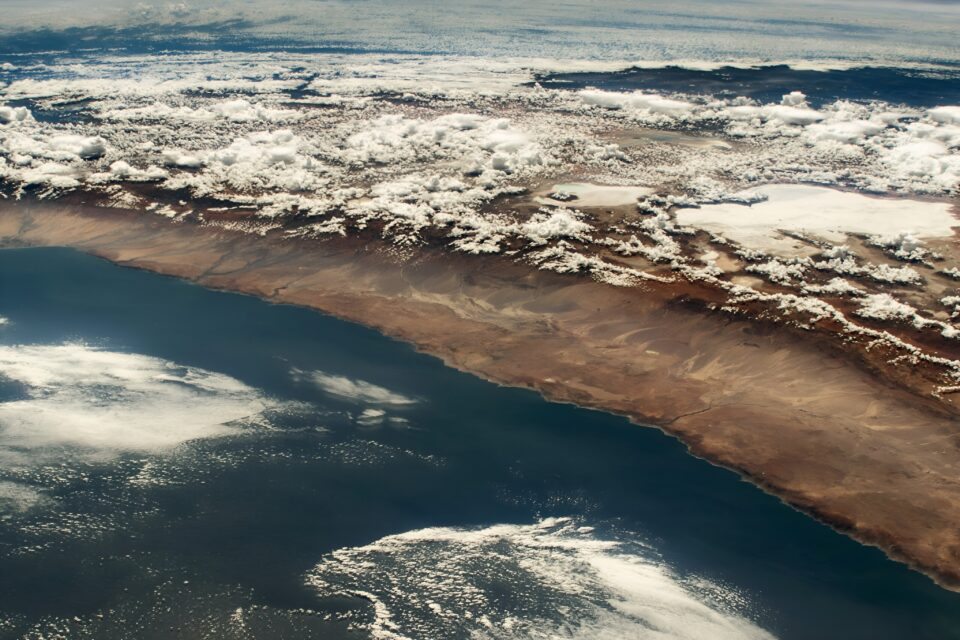 Contrasting climates of the Andes Mountains