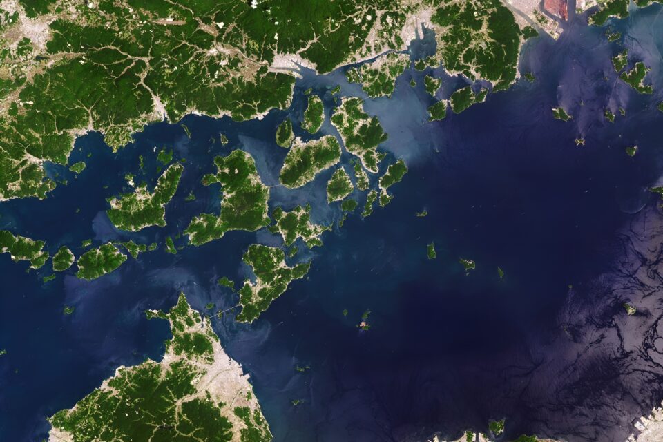 The Geiyo islands in the Seto Inland Sea