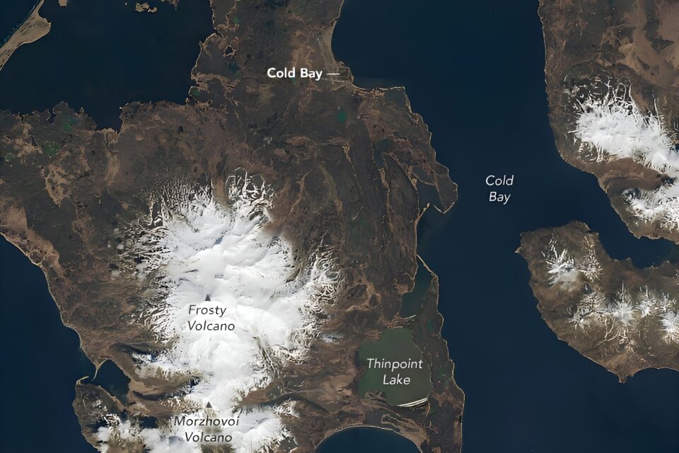 Frosty: A stratovolcano in the Aleutian Islands