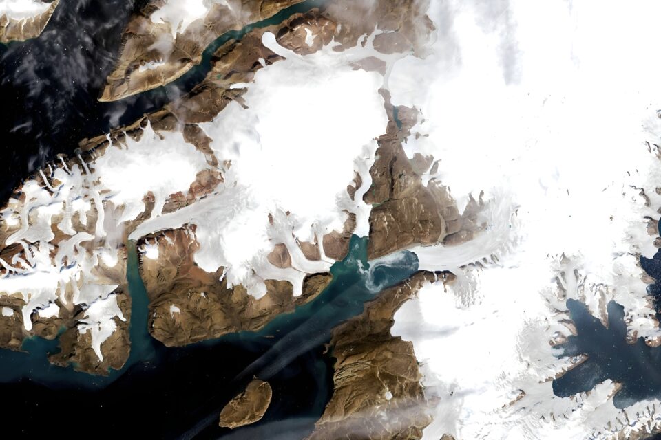 The glaciers of northwest Greenland