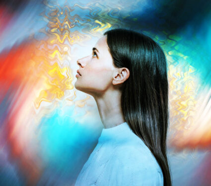 Psychedelics,Sync,Neurons,A,Caucasian,Girl:,A,Glimpse,Into,Consciousness