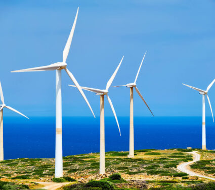 Green,Renewable,Alternative,Energy,Concept,-,Wind,Generator,Turbines,Generating
