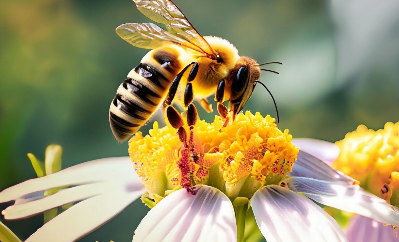 Honey bees spread viruses to bumblebees in the spring 