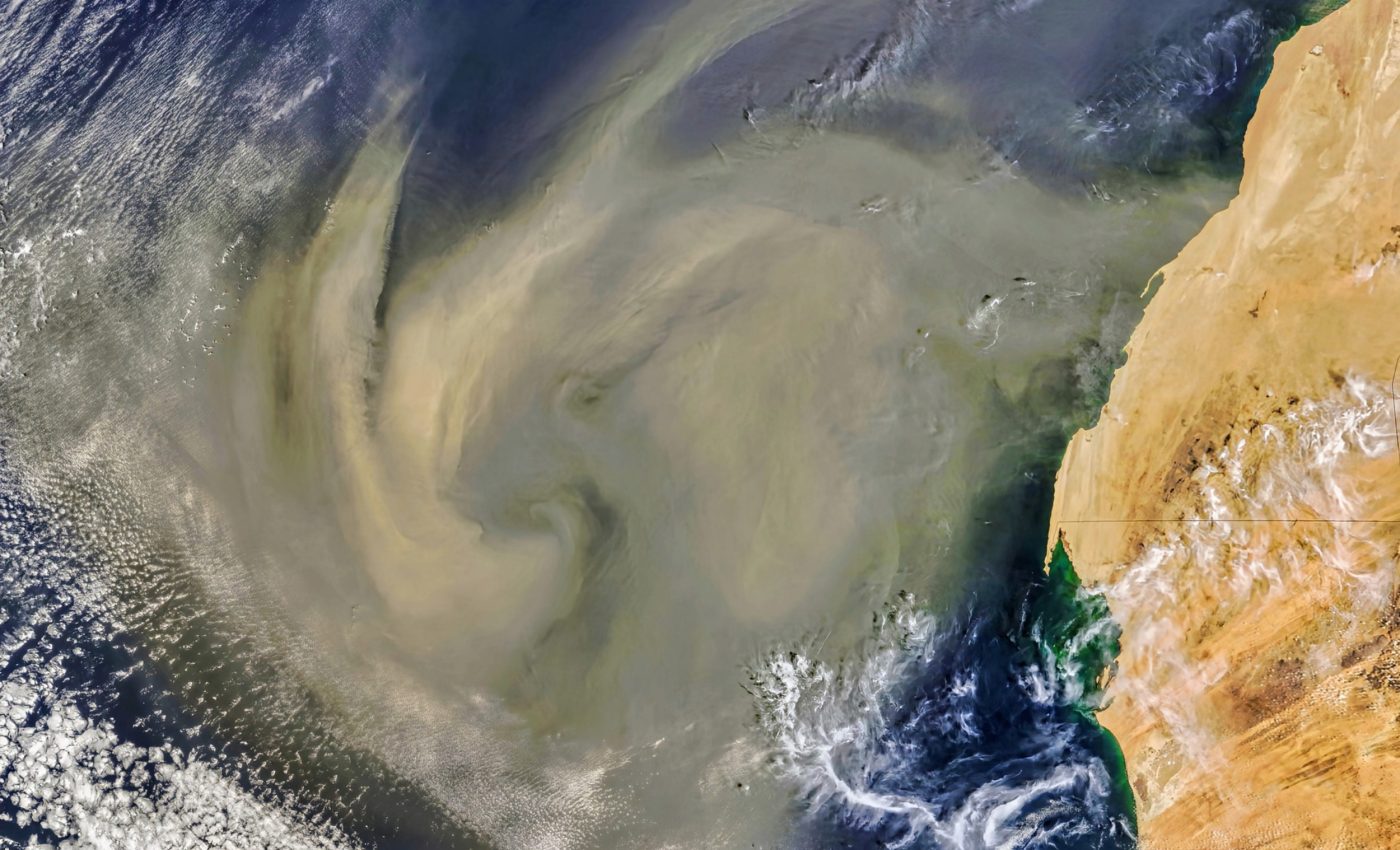 Saharan dust supports ocean life far from the desert