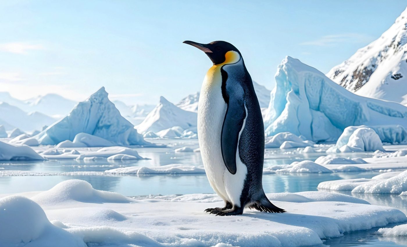 Emperor penguins are struggling to survive as sea ice vanishes