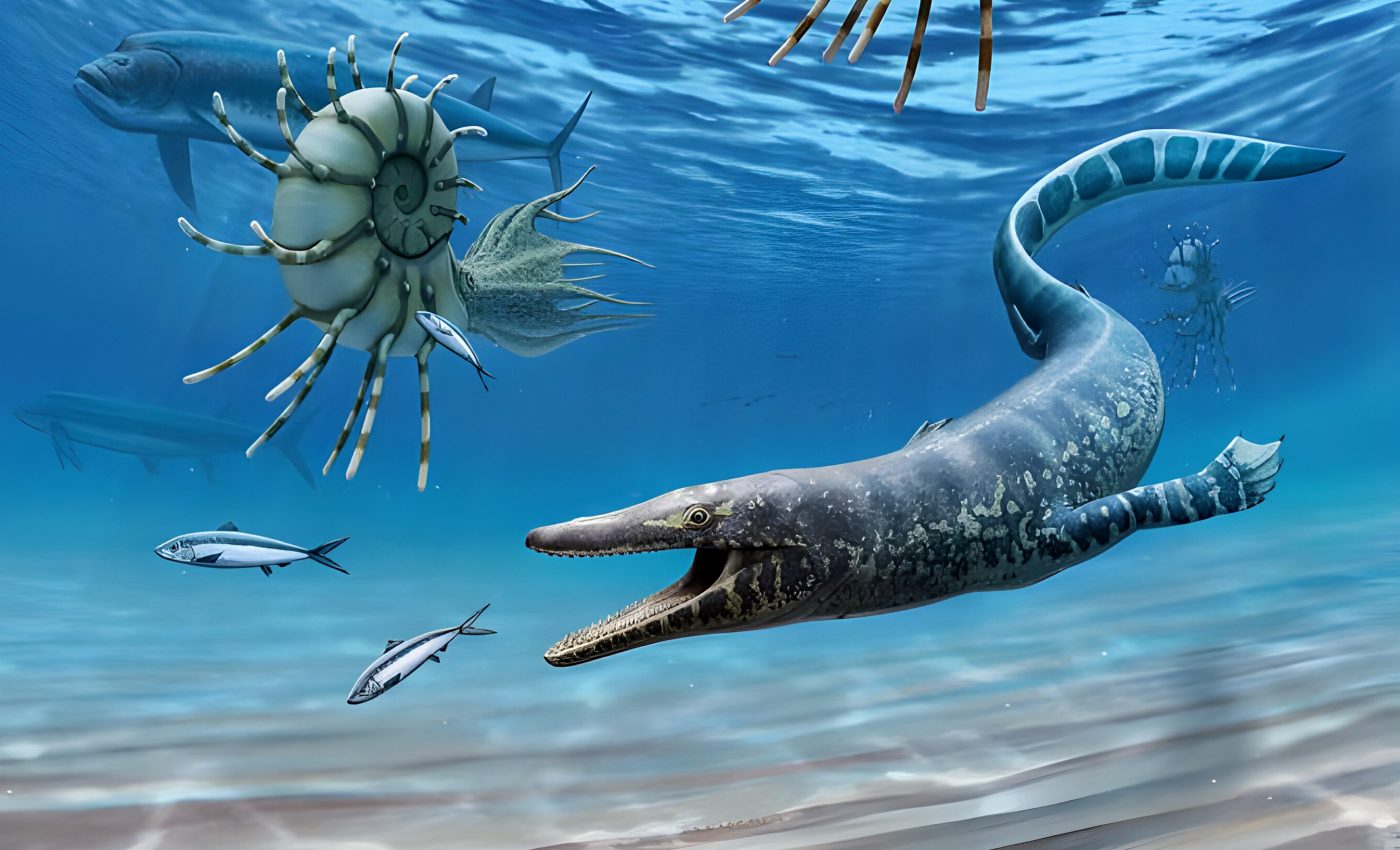 Mosasaurs had fierce survival strategies including cannibalism